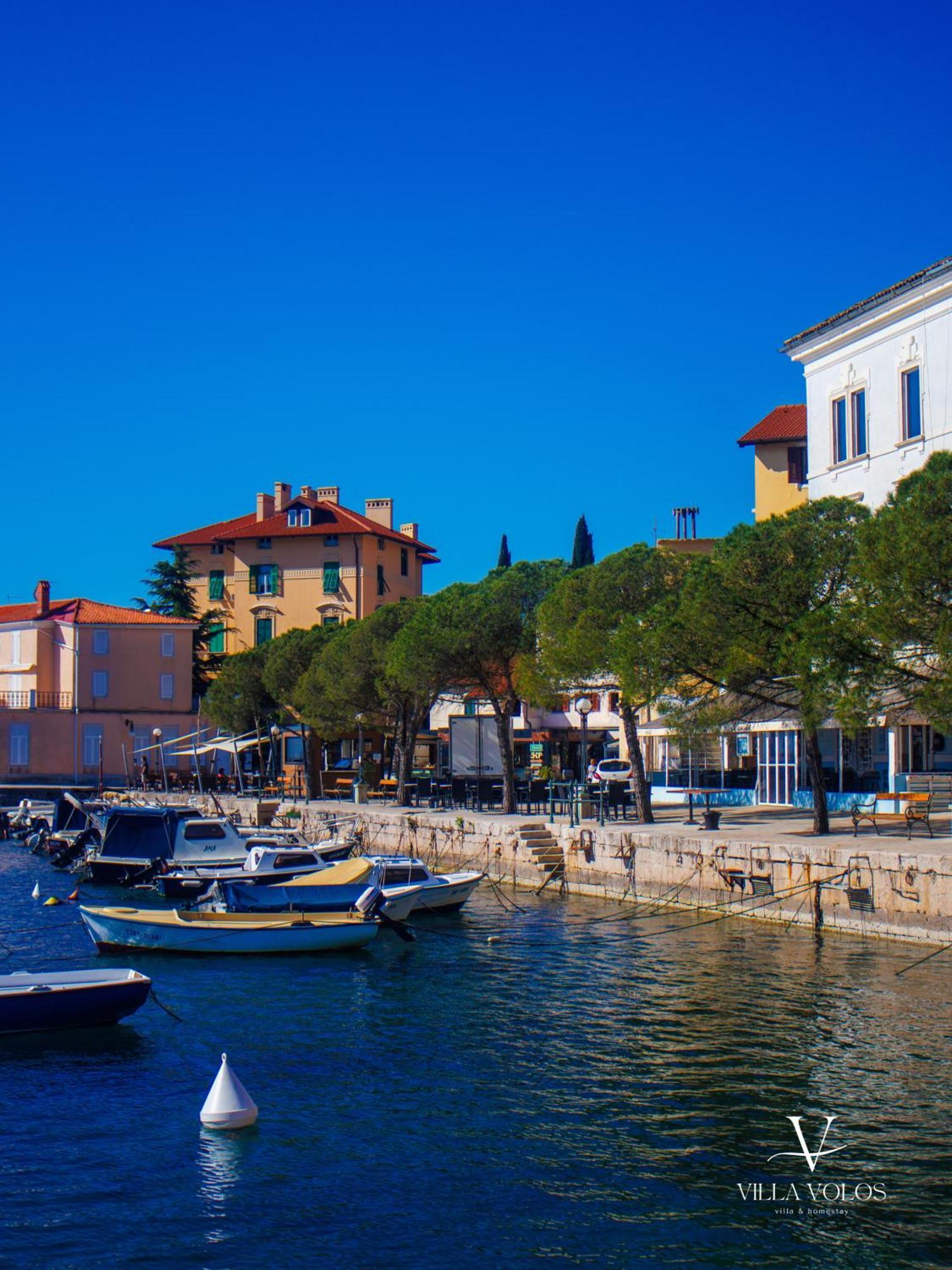 Villa Volos Apartment Karmen With Roof Terrace, Sea View, Free Private Parking โอปาติยา ภายนอก รูปภาพ